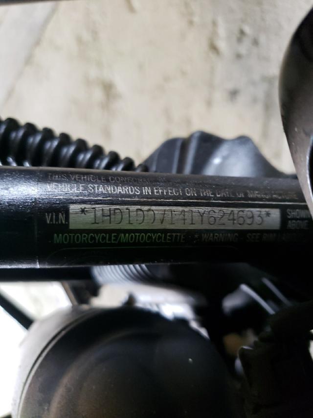 2001 HARLEY-DAVIDSON FLHT 1HD1DDV141Y624693