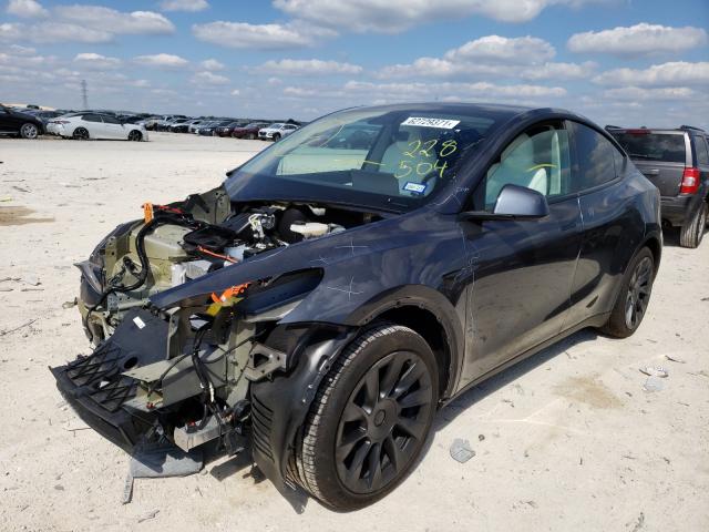 2021 TESLA MODEL Y 5YJYGDEE2MF228504