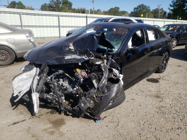 2021 HYUNDAI ELANTRA N KMHLR4AF9MU182594