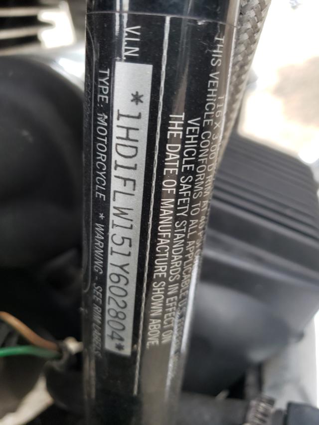 2001 HARLEY-DAVIDSON FLHTCUI SH 1HD1FLW151Y602804