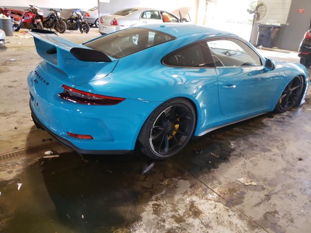 VIN WP0AC2A97JS176389 2018 Porsche 911, GT3 no.4