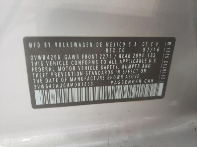 2017 VOLKSWAGEN GTI SPORT 3VW547AU6HM001633