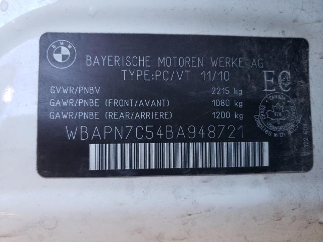 2011 BMW 335 D WBAPN7C54BA948721