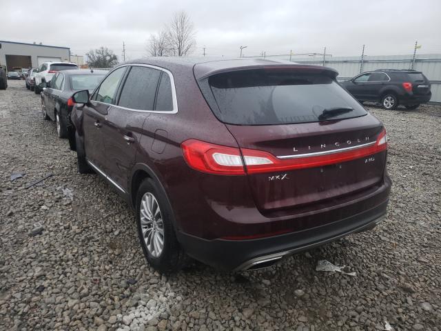 2017 LINCOLN MKX SELECT 2LMPJ8KR4HBL20471