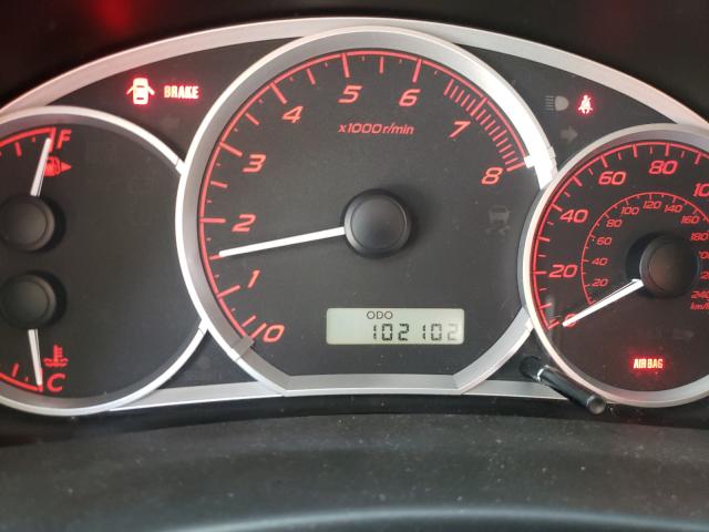 2010 SUBARU IMPREZA WR JF1GH7G63AG813714