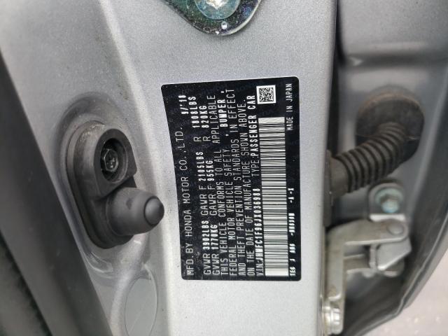 2018 HONDA CIVIC TOUR JHMFC1F96JX036988