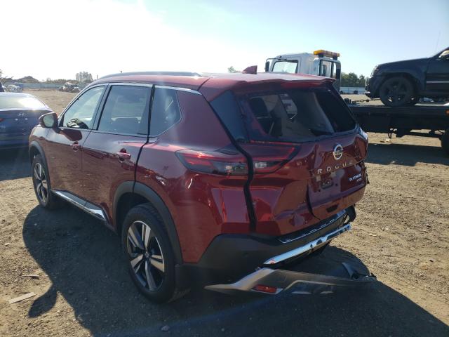 2021 NISSAN ROGUE PLAT JN8AT3DD6MW315094