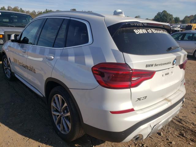 2019 BMW X3 3.0I 5UXTR9C54KLP87162