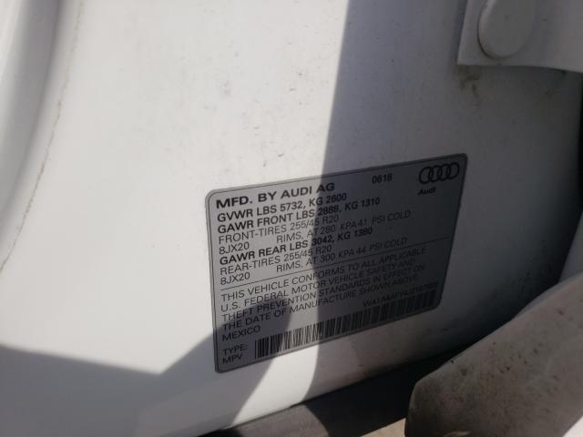 2018 AUDI SQ5 PREMIU WA1A4AFY4J2197928