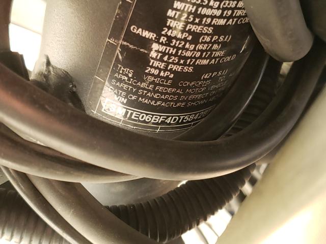 2013 TRIUMPH MOTORCYCLE TIGER 800X SMTE06BF4DT584287