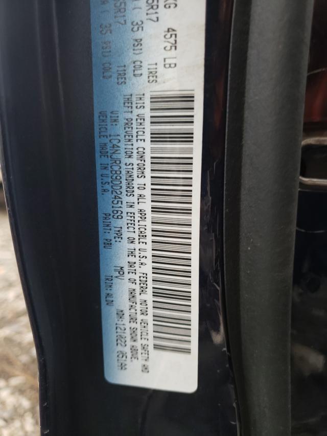 2013 JEEP PATRIOT LI 1C4NJRCB9DD245169