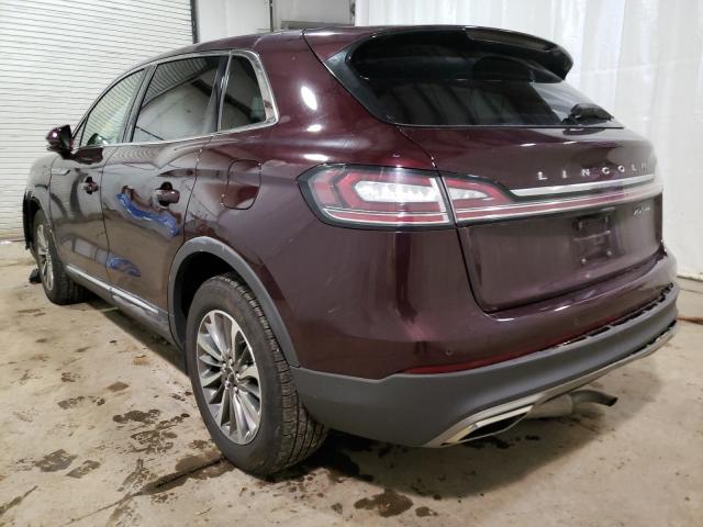 2019 LINCOLN NAUTILUS S 2LMPJ8K92KBL11761