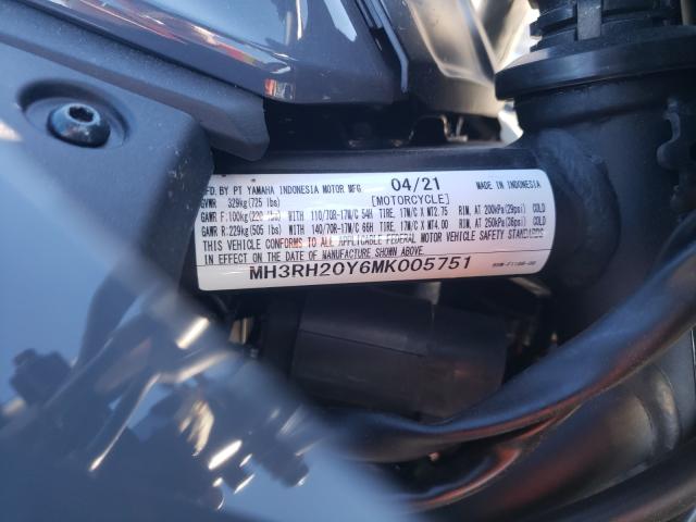 2021 YAMAHA MT-03 MH3RH20Y6MK005751