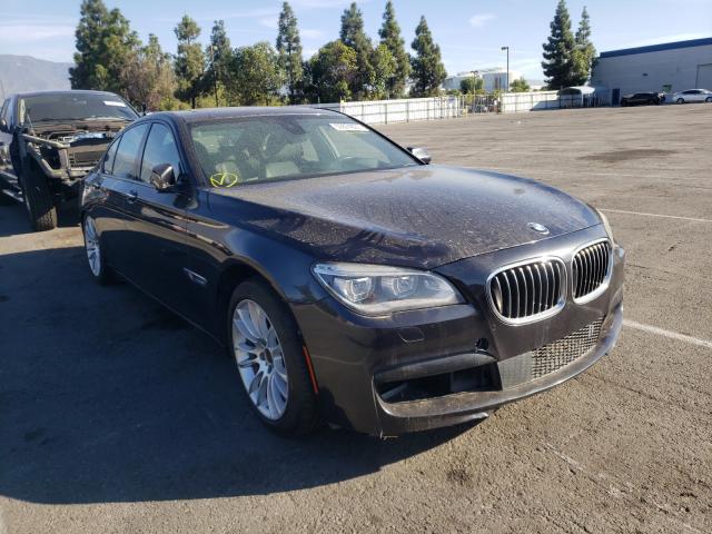 Salvage cars for sale from Copart Rancho Cucamonga, CA: 2015 BMW 750 XI