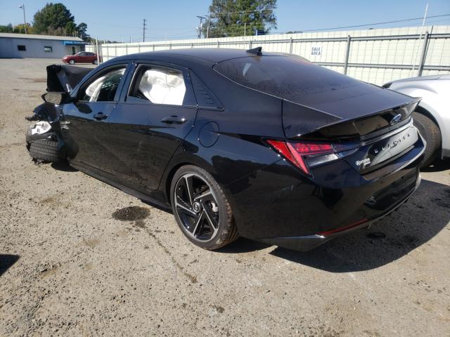 2021 HYUNDAI ELANTRA N KMHLR4AF9MU182594