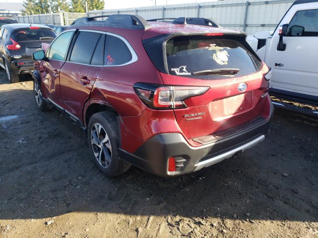 2020 SUBARU OUTBACK LI 4S4BTALC2L3207662