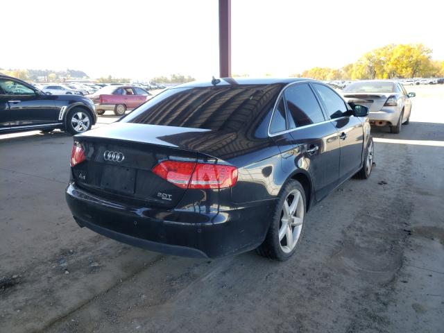 2011 AUDI A4 WAUKFAFL3BN042230