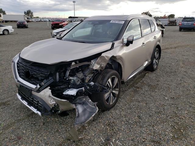 2021 NISSAN ROGUE PLAT JN8AT3DD0MW316371