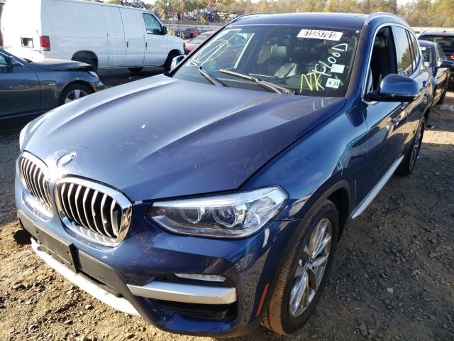 2018 BMW X3 3.0I 5UXTR9C52JLD89725