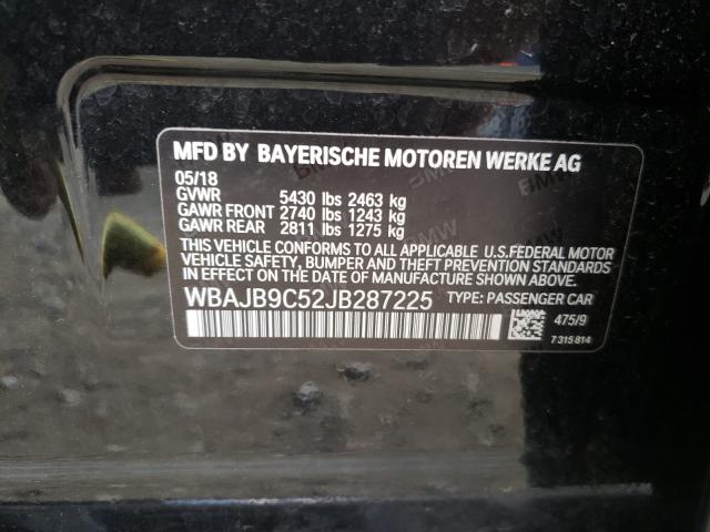 2018 BMW M550XI WBAJB9C52JB287225