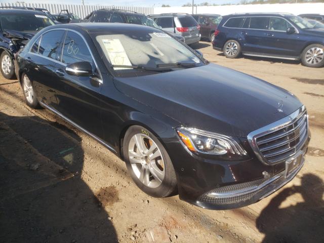 Salvage cars for sale from Copart Hillsborough, NJ: 2018 Mercedes-Benz S 450