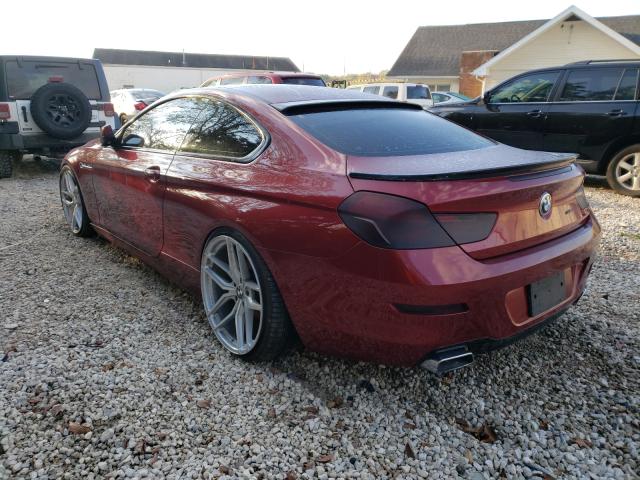 2012 BMW 650 I WBALX3C53CDV77309