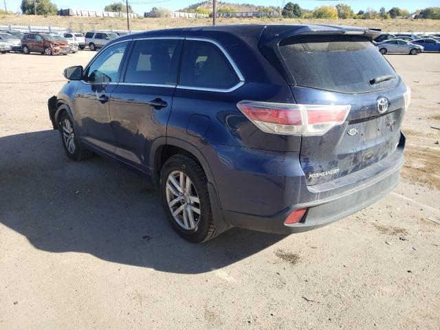 2014 TOYOTA HIGHLANDER - 5TDBKRFH2ES052917