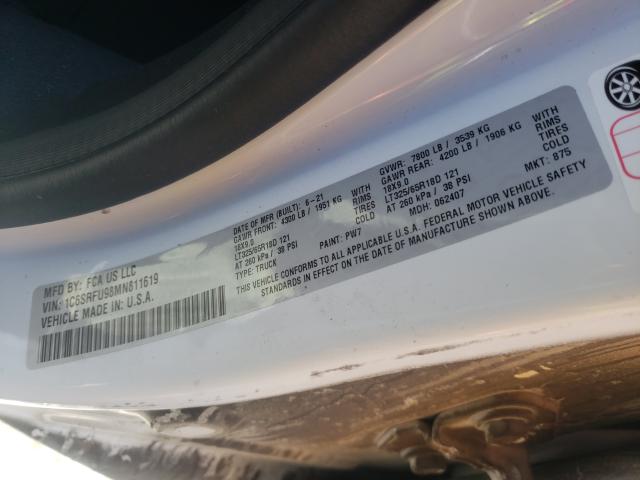 2021 RAM 1500 TRX 1C6SRFU98MN811619