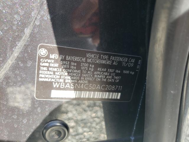 2010 BMW 550 GT WBASN4C50AC208711