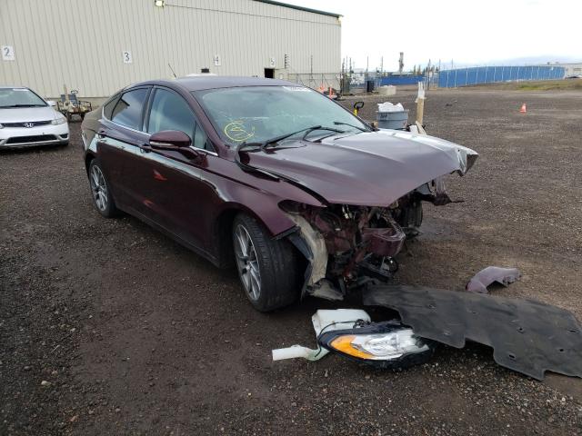 Salvage cars for sale from Copart Rocky View County, AB: 2017 Ford Fusion SE