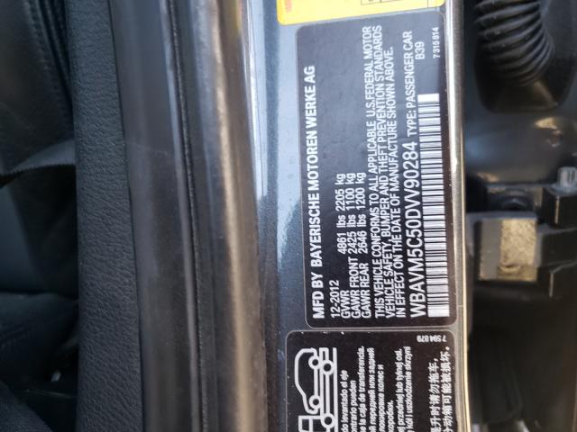 2013 BMW X1 XDRIVE3 WBAVM5C50DVV90284