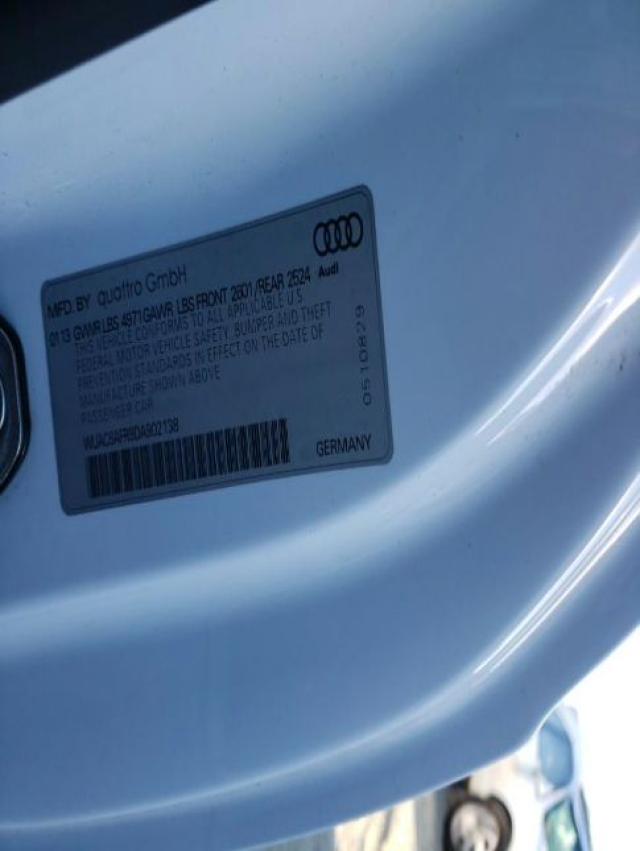 2013 AUDI RS5 WUAC6AFR9DA902138