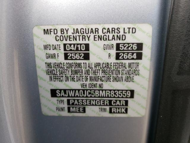 2011 JAGUAR XF R SAJWA0JC5BMR83559