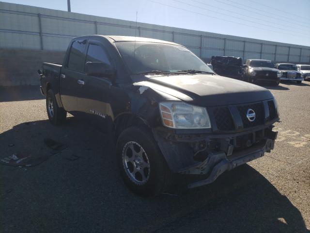Salvage cars for sale from Copart Albuquerque, NM: 2007 Nissan Titan XE