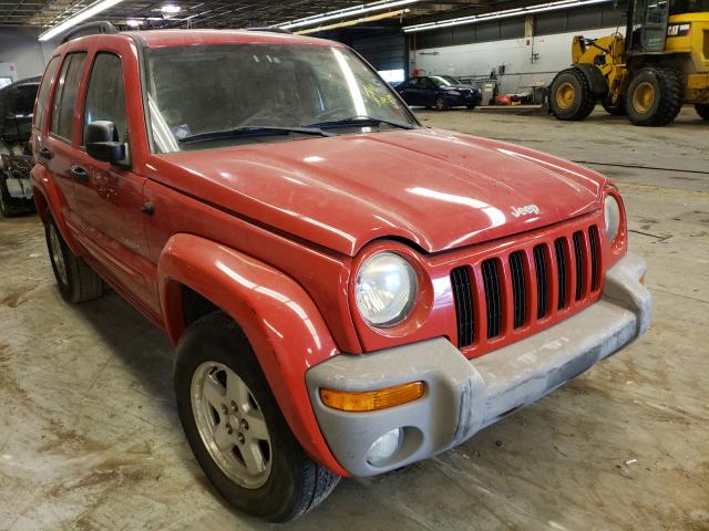 Salvage cars for sale from Copart Wheeling, IL: 2004 Jeep Liberty