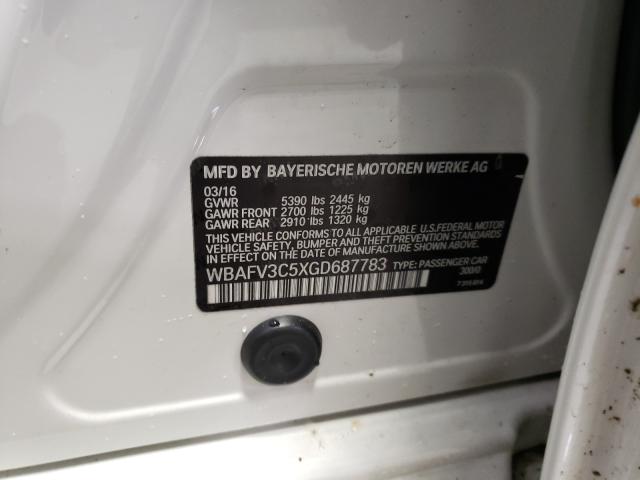 2016 BMW 535 D XDRI WBAFV3C5XGD687783