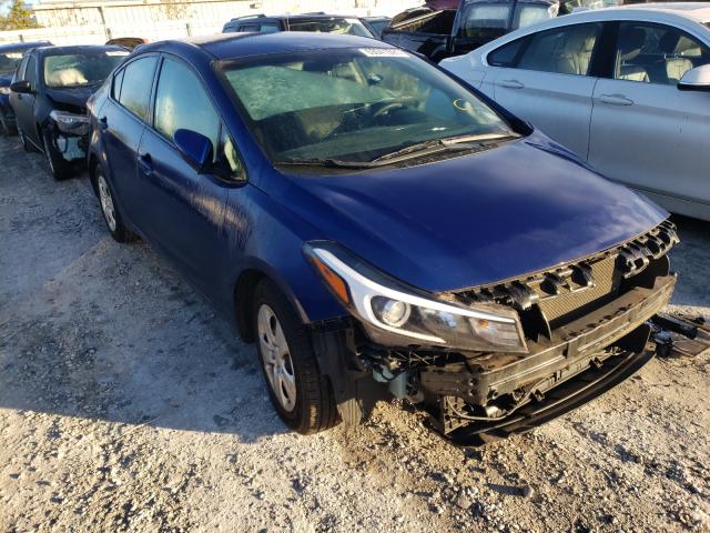 Salvage cars for sale from Copart Walton, KY: 2017 KIA Forte LX