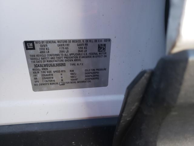 2018 GMC TERRAIN 3GKALWEU9JL309260