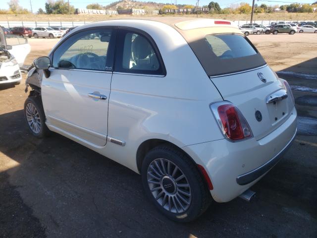 2013 FIAT 500 LOUNGE 3C3CFFER3DT750544