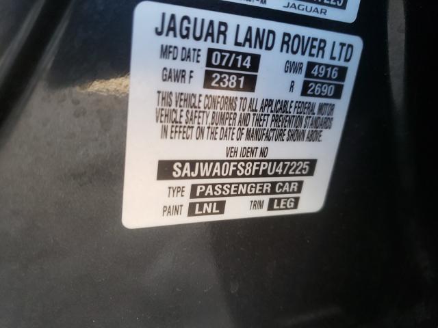 2015 JAGUAR XF 2.0T PR SAJWA0FS8FPU47225