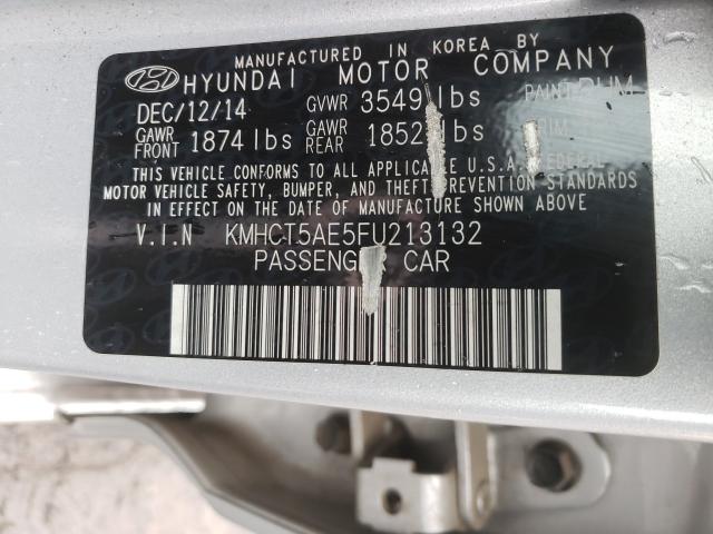 2015 HYUNDAI ACCENT GS KMHCT5AE5FU213132
