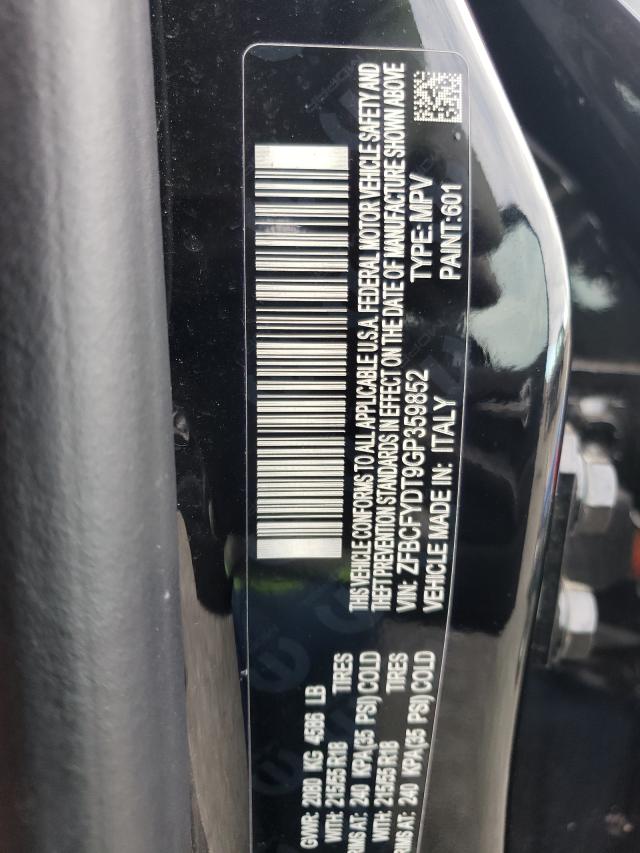 2016 FIAT 500X LOUNG ZFBCFYDT9GP359852