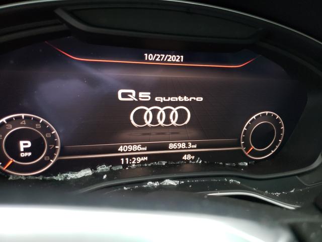 2020 AUDI Q5 TITANIU WA1ENAFY5L2122429