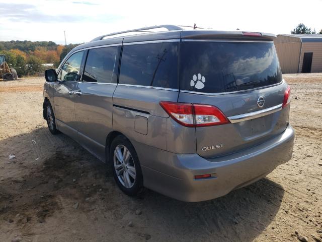 2012 NISSAN QUEST S/SV JN8AE2KP0C9034794
