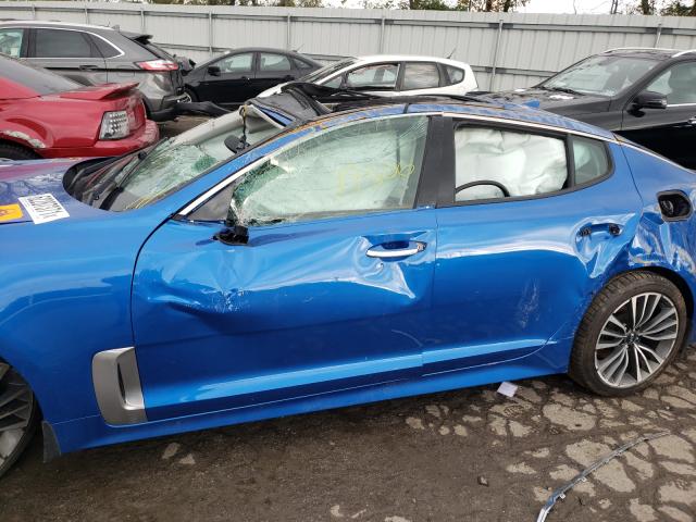 2018 KIA STINGER PR KNAE25LA5J6026655