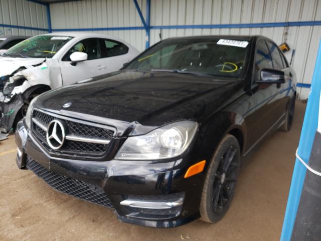 2013 MERCEDES-BENZ C CLASS WDDGF4HB3DG106617