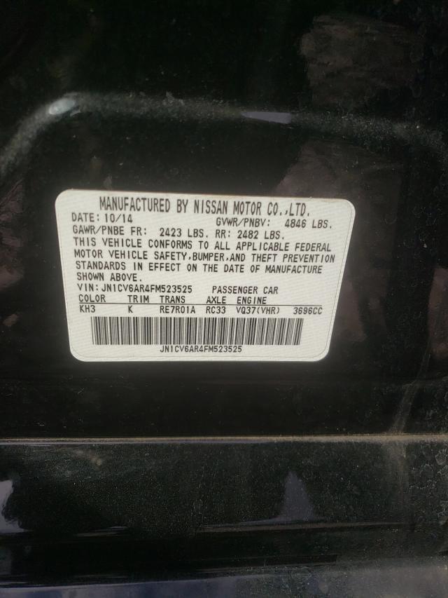2015 INFINITI Q40 JN1CV6AR4FM523525