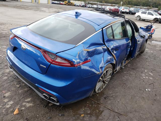 2018 KIA STINGER PR KNAE25LA5J6026655