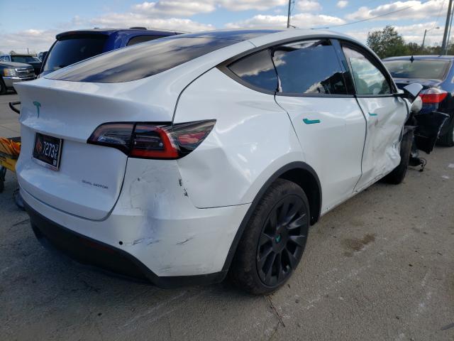 2020 TESLA MODEL Y 5YJYGDEE1LF042709