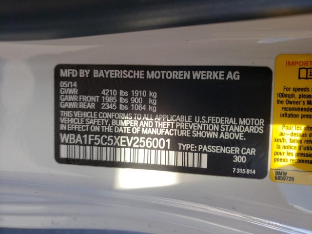 2014 BMW 228 I WBA1F5C5XEV256001